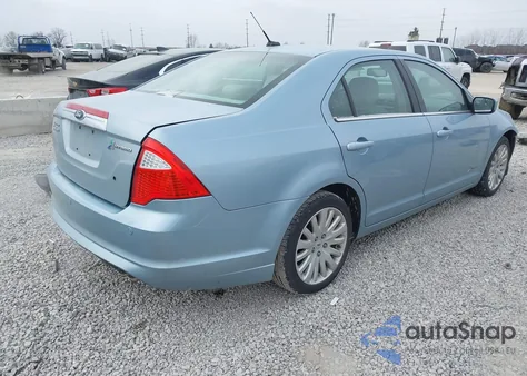 2011 Ford Fusion Hybrid из США, поврежденный, VIN 3FADP0L37BR204063